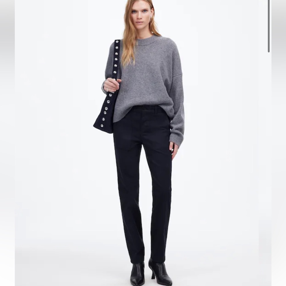 Slim straight utility pants Madewell